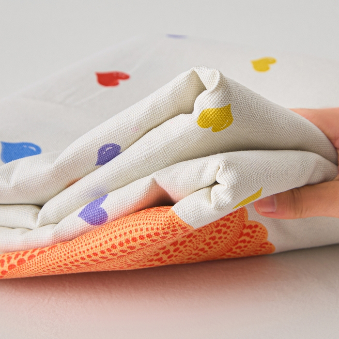 91家纺网 家纺一手货源 找家纺 首爱家纺 2025新款印花原棉标老粗布床单老粗布凉席软凉席 百变南瓜