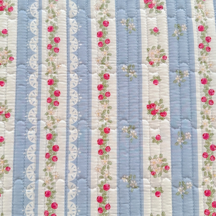 91家纺网 家纺一手货源 找家纺 2025新款13070单面全棉绗缝床盖三件套 春晴