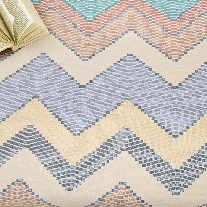 91家纺网 家纺一手货源 找家纺 金泰莱 2025年新款印花原棉标老粗布床单 波纹空间