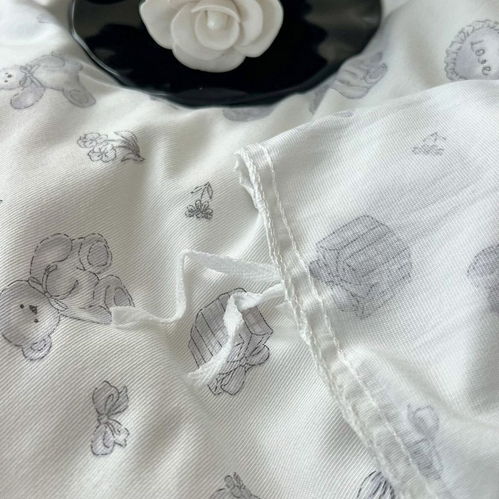 91家纺网 家纺一手货源 找家纺 2025新款针织棉双层纱四件套小碎花被套床单床笠款学生三件套新款直播热款-床图-系列一 礼物