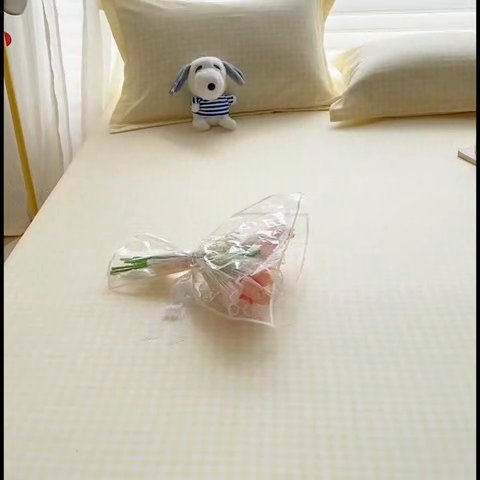 91家纺网 家纺一手货源 找家纺 恬澳家纺 2025新款森系水洗棉无印风单床笠 森系-黄格