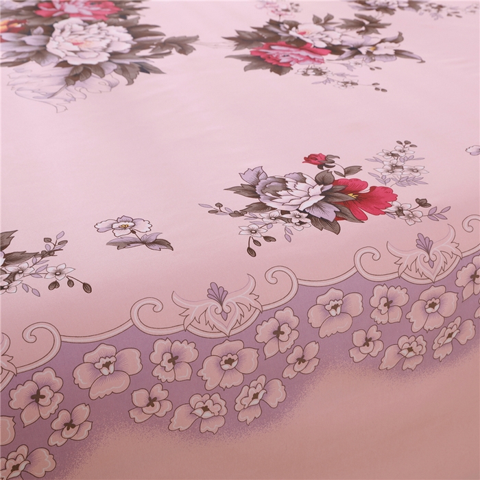 91家纺网 家纺一手货源 找家纺 居美良品 2025新款国民床单老式床单老粗布床单老上海床单-富贵牡丹花边款 富贵牡丹花边款-玉色