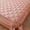 91家纺网 家纺一手货源 找家纺 笠客家纺 2025新款全棉水洗棉夹棉床笠-棉格款 棉格-玫瑰粉