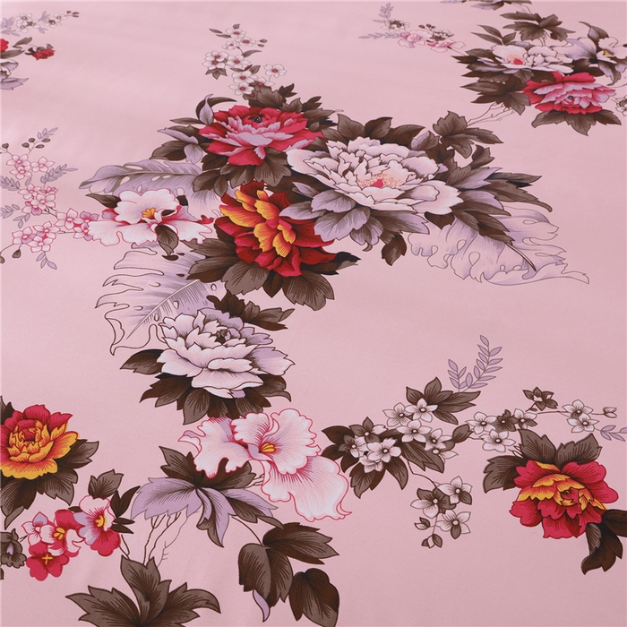 91家纺网 家纺一手货源 找家纺 居美良品 2025新款国民床单老式床单老粗布床单老上海床单-富贵牡丹花边款 富贵牡丹花边款-玉色