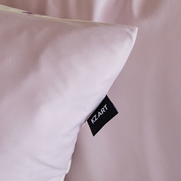 91家纺网 家纺一手货源 找家纺 卡姿家纺 2025春夏新款ins风毛巾绣—葡萄小兔子系列四件套 葡萄小兔子-紫