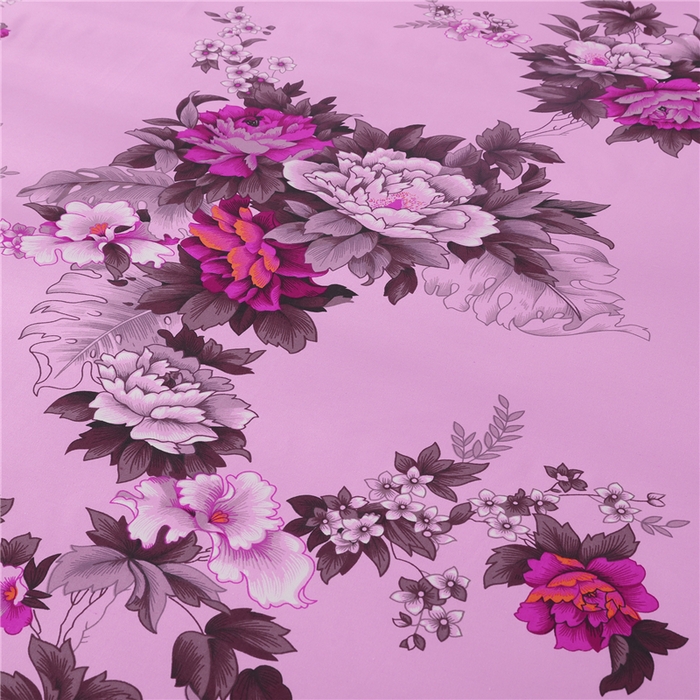 91家纺网 家纺一手货源 找家纺 居美良品 2025新款国民床单老式床单老粗布床单老上海床单-富贵牡丹花边款 富贵牡丹花边款-粉色