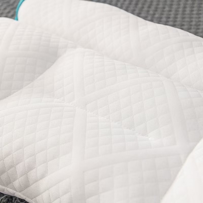 91家纺网 家纺一手货源 找家纺 2025新款护颈枕牵引枕枕头枕芯 蓝色/只