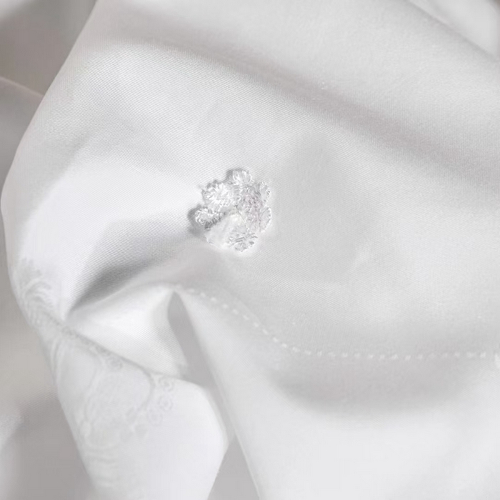 91家纺网 家纺一手货源 找家纺 缦纯家纺 2025新款皇冠桑蚕丝被手工蚕丝被春秋被冬被空调被子母被纯蚕丝被芯 皇冠白色