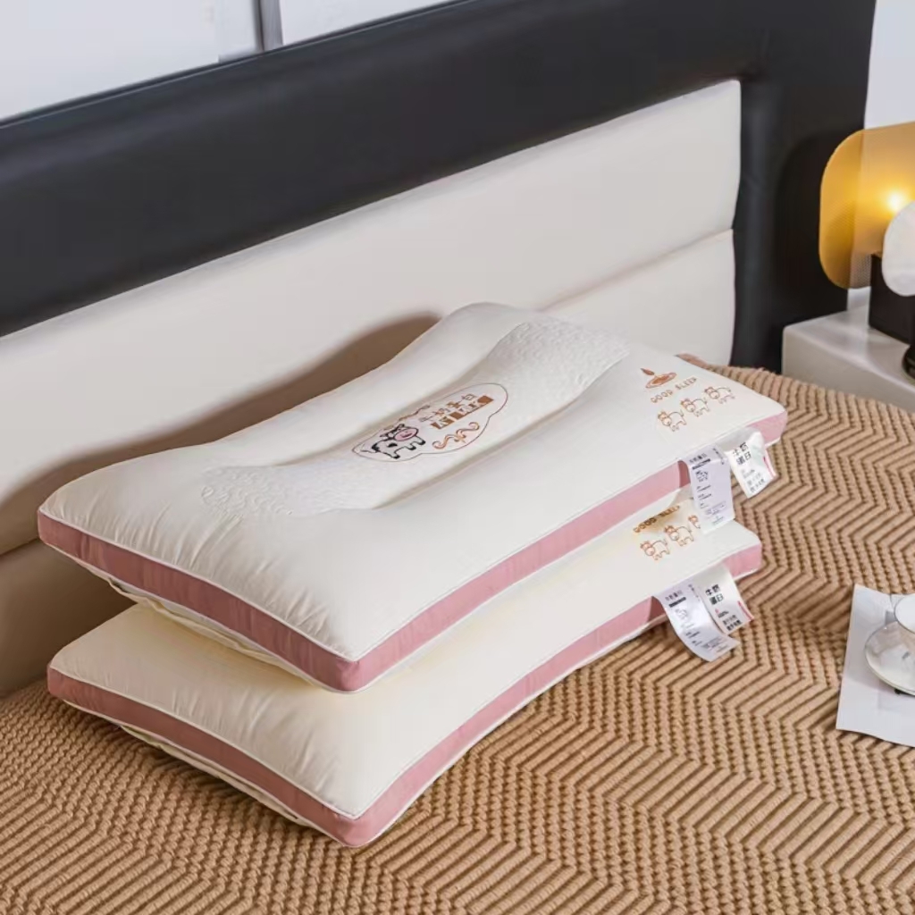 91家纺网 家纺一手货源 找家纺 （总）2025新款牛奶蛋白枕枕头枕芯48x74cm/只