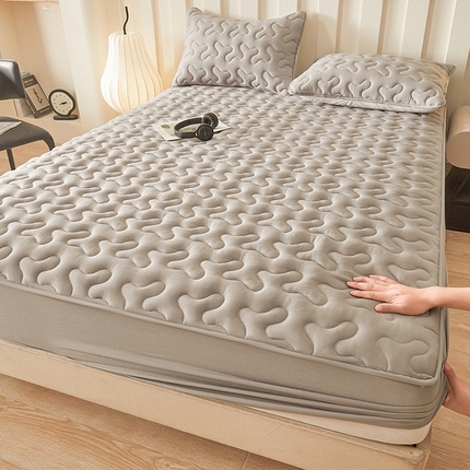 91家纺网 家纺一手货源 找家纺 （总）东宇床垫 2025新款亲肤水洗棉夹棉床笠