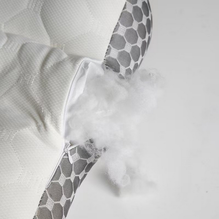 91家纺网 家纺一手货源 找家纺 （总）2025新款日式乳胶反牵引护颈枕枕头枕芯48*74cm