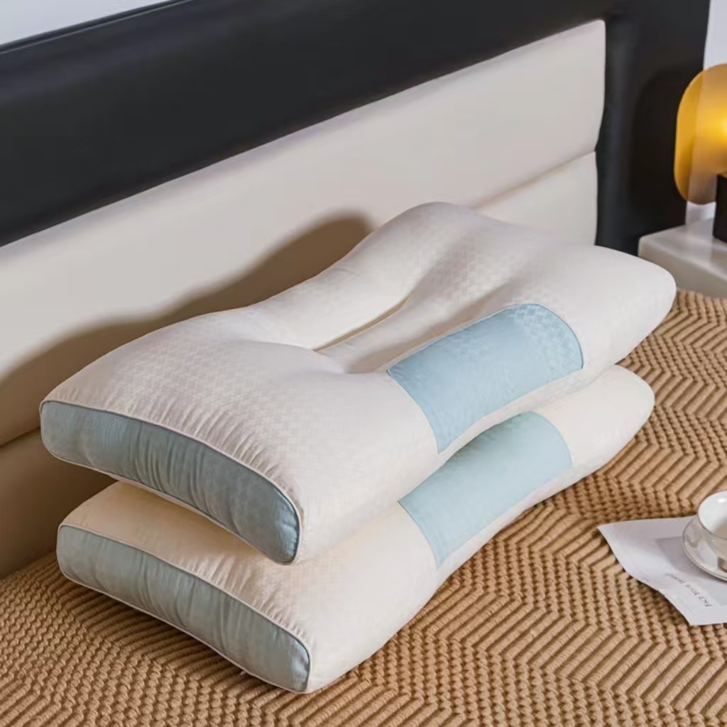 91家纺网 家纺一手货源 找家纺 （总）2025新款云朵按摩枕枕头枕芯48x74cm/只