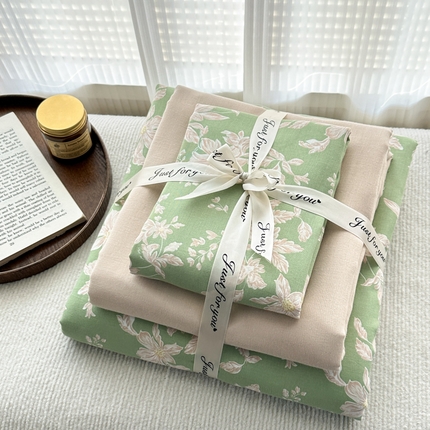 91家纺网 家纺一手货源 找家纺 （总）2025新款全棉A类双层纱四件套系列-叠拍