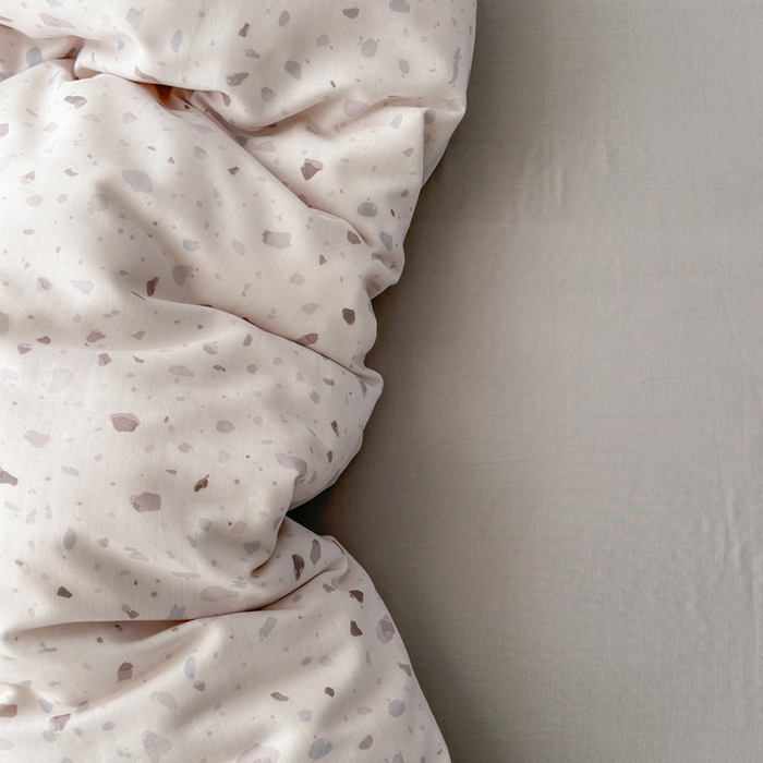 91家纺网 家纺一手货源 找家纺 2025新款全棉A类双层纱四件套系列-床拍 卢卡