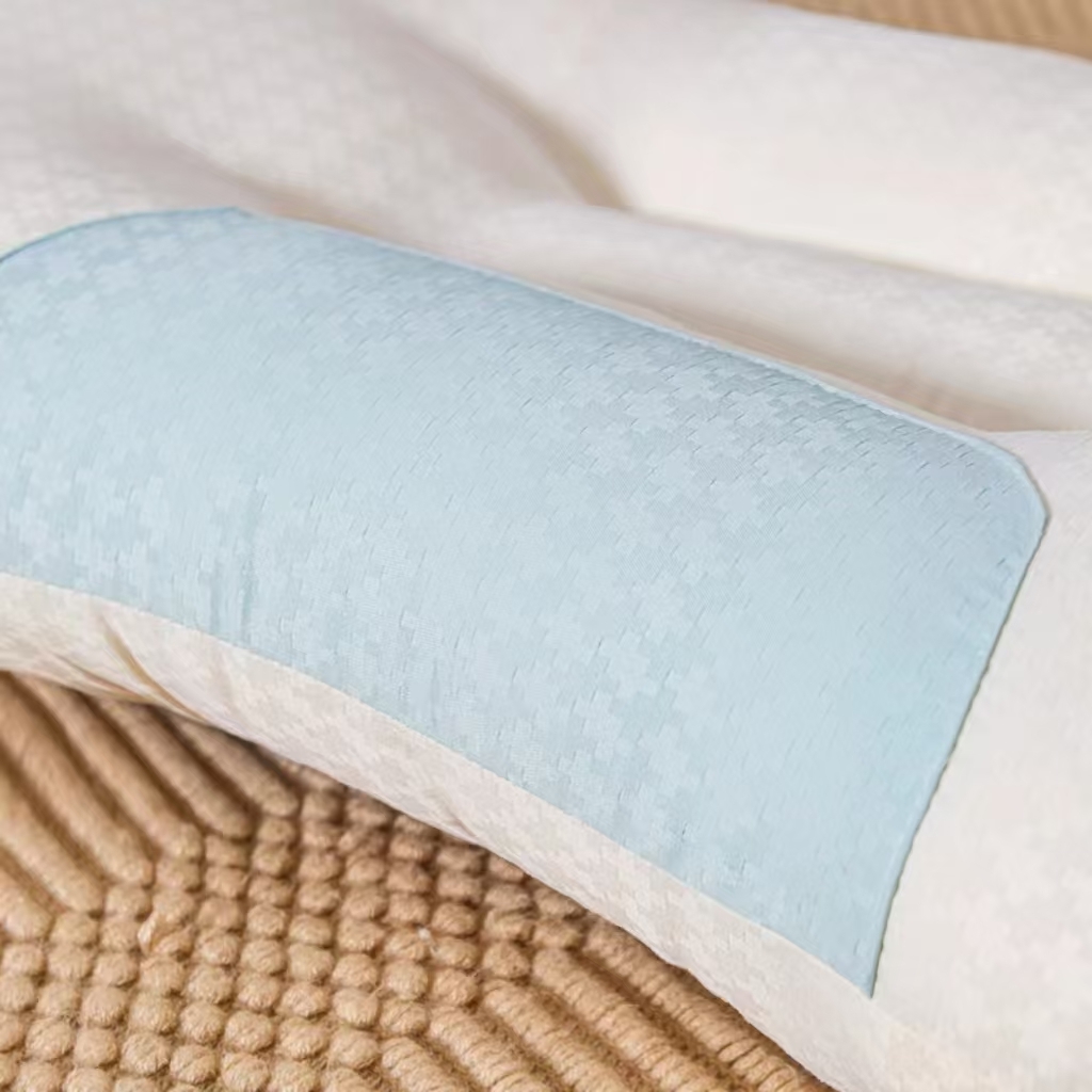 91家纺网 家纺一手货源 找家纺 （总）2025新款云朵按摩枕枕头枕芯48x74cm/只