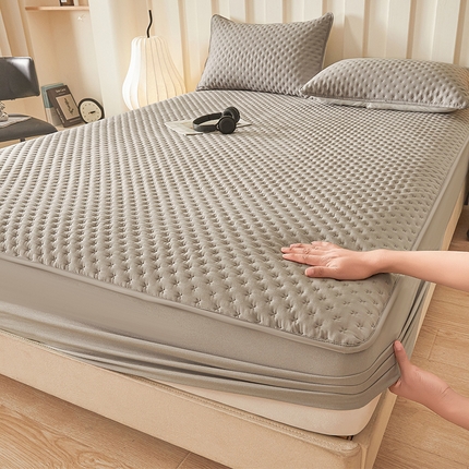 91家纺网 家纺一手货源 找家纺 （总）东宇床垫 2025新款亲肤水洗棉夹棉床笠