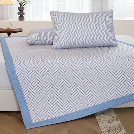 野马 2025新款跨境外贸亚马逊专供PE小冰块凉席【支持跨境电商要求】提供一件代发