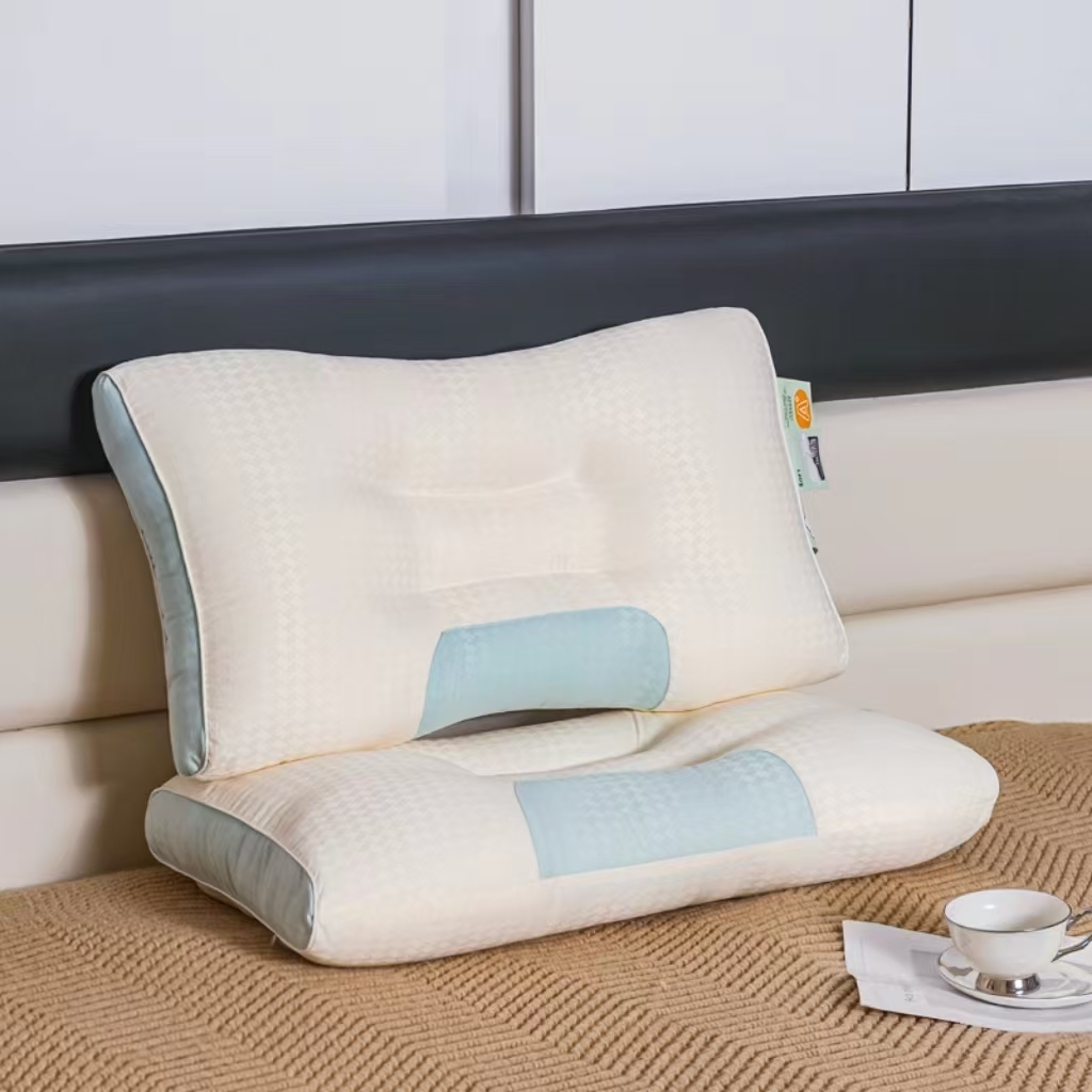 91家纺网 家纺一手货源 找家纺 （总）2025新款云朵按摩枕枕头枕芯48x74cm/只