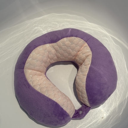 91家纺网 家纺一手货源 找家纺 （总）2025新款纯色护颈U型枕枕头枕芯通用/只