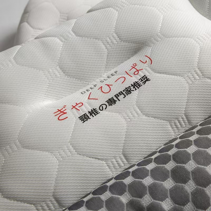 91家纺网 家纺一手货源 找家纺 （总）2025新款日式乳胶反牵引护颈枕枕头枕芯48*74cm