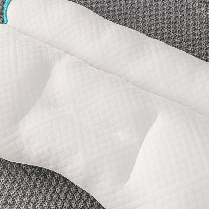 91家纺网 家纺一手货源 找家纺 2025新款护颈枕牵引枕枕头枕芯 蓝色/只