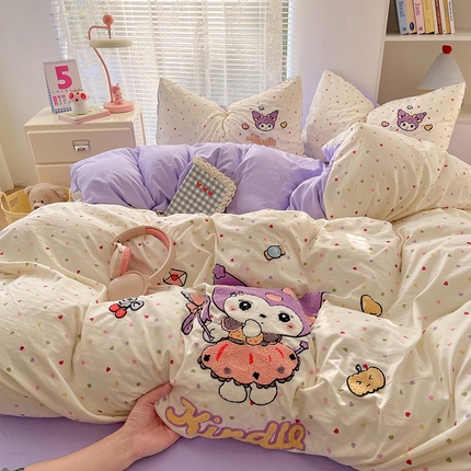 91家纺网 家纺一手货源 找家纺 （总）优承佳生活馆 2025新款水洗m毛巾绣四件套