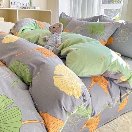 91家纺网 家纺一手货源 找家纺 （总）朵安 2025新款全棉斜纹喷气12868三件套四件套