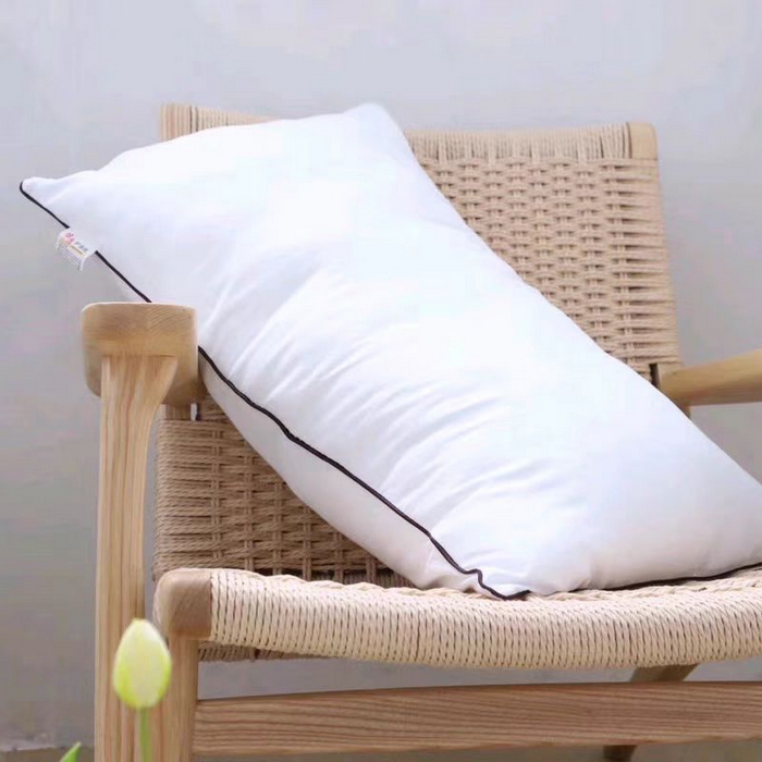 91家纺网 家纺一手货源 找家纺 （总）2025新款白色磨毛压不扁高弹枕  跑量 特惠枕头枕芯