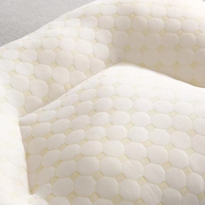 91家纺网 家纺一手货源 找家纺 （总）2025新款三分区针织棉透气水立方分区颗粒按摩枕  枕头枕芯