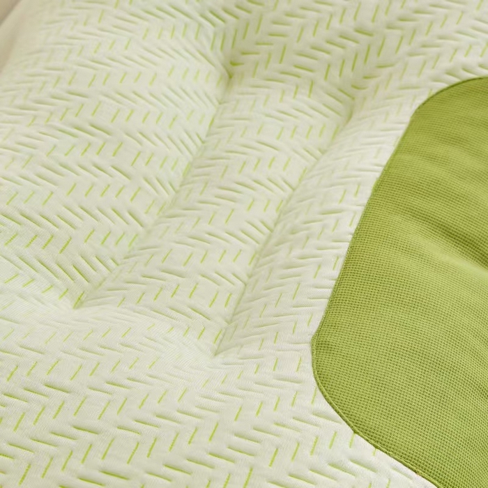 91家纺网 家纺一手货源 找家纺 （总）2025新款针织棉竹炭纤维安睡spa枕头枕芯