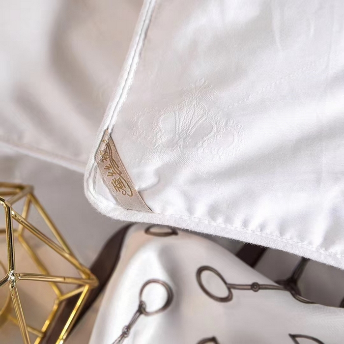 91家纺网 家纺一手货源 找家纺 缦纯家纺 2025新款皇冠桑蚕丝被手工蚕丝被春秋被冬被空调被子母被纯蚕丝被芯 皇冠白色