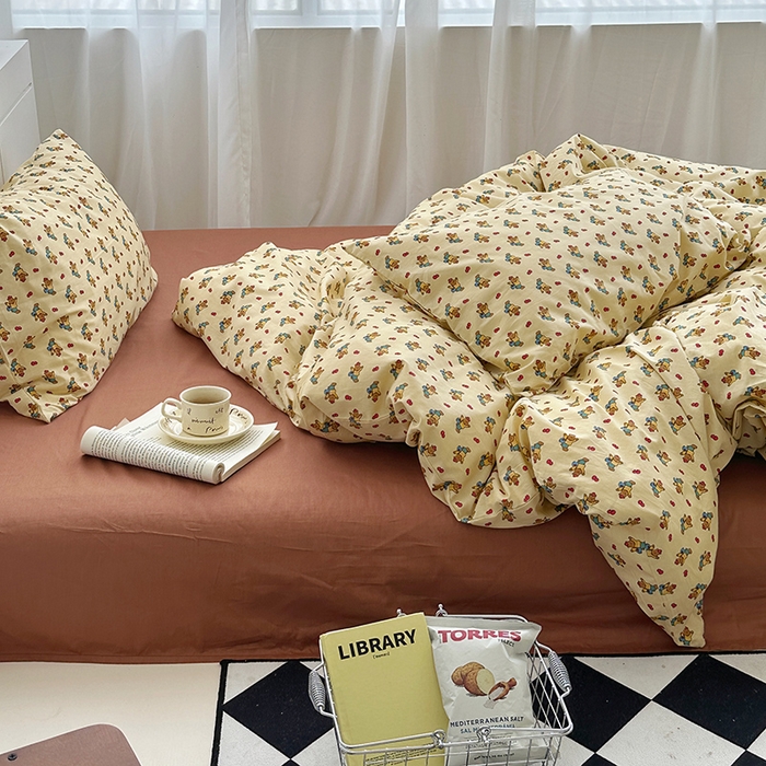 91家纺网 家纺一手货源 找家纺 尺素2025年韩国ins风系列五 背包小熊