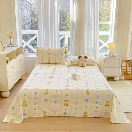 91家纺网 家纺一手货源 找家纺 （总）朵安 2025新款全棉斜纹喷气12868系列单品床单