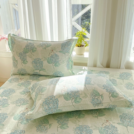 91家纺网 家纺一手货源 找家纺 （总）朵安 2025新款全棉斜纹喷气12868系列单品枕套