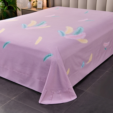 91家纺网 家纺一手货源 找家纺 （总）润淳 2025全棉磨毛套件单品系列 加厚磨毛单床单