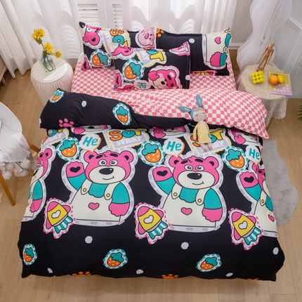 乐居坊 2025新款芦荟棉单被套无敌可爱