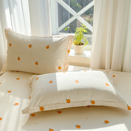 91家纺网 家纺一手货源 找家纺 （总）朵安 2025新款全棉斜纹喷气12868系列单品枕套