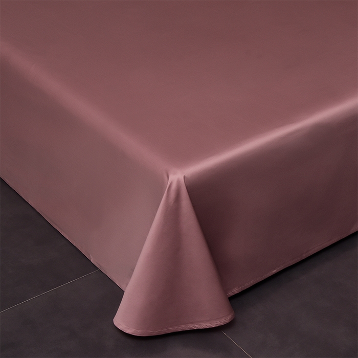 91家纺网 家纺一手货源 找家纺 2025新款长绒棉绣花黛娜系列四件套 黛娜-豆沙