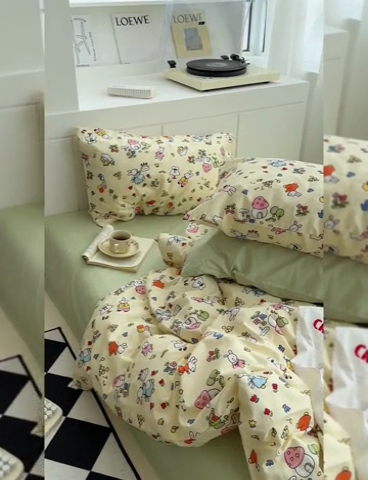 91家纺网 家纺一手货源 找家纺 （总）尺素2025年韩国ins风系列五