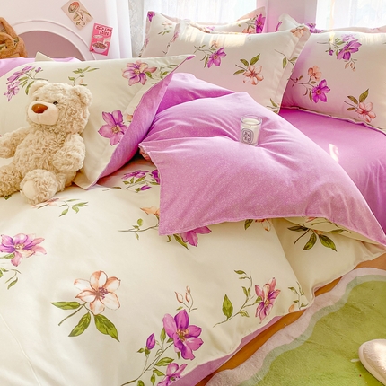 91家纺网 家纺一手货源 找家纺 （总）简冠家纺 2025新款植物羊绒磨毛四件套