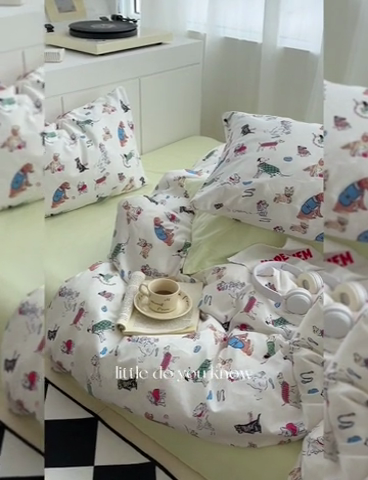 91家纺网 家纺一手货源 找家纺 （总）尺素2025年韩国ins风系列五