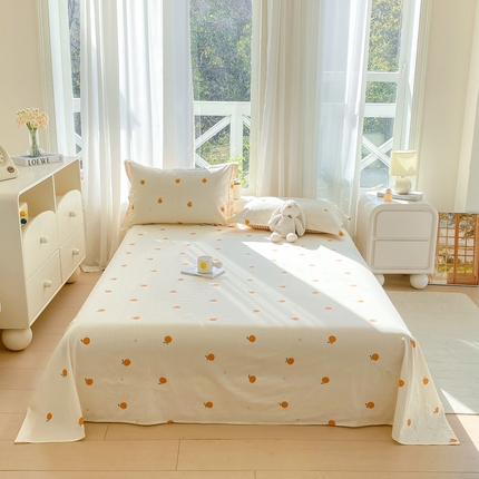 91家纺网 家纺一手货源 找家纺 （总）朵安 2025新款全棉斜纹喷气12868系列单品床单