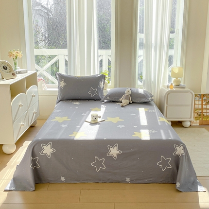 91家纺网 家纺一手货源 找家纺 （总）朵安 2025新款全棉斜纹喷气12868系列单品床单