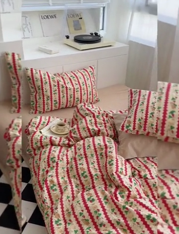 91家纺网 家纺一手货源 找家纺 （总）尺素2025年韩国ins风系列五