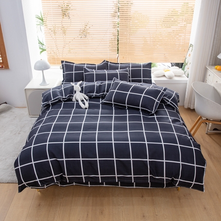 91家纺网 家纺一手货源 找家纺 乐居坊 2025新款芦荟棉单被套梦格