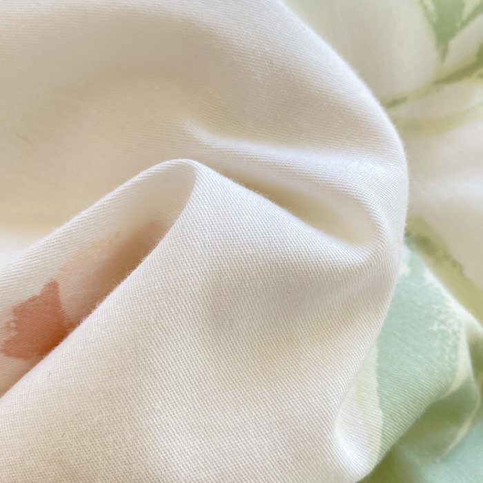 91家纺网 家纺一手货源 找家纺 2025新款全棉斜纹喷气12868系列单品被套 玫瑰花海