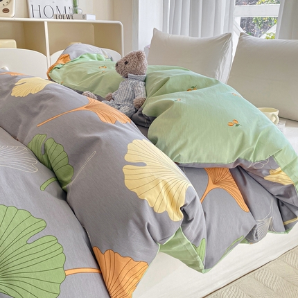 91家纺网 家纺一手货源 找家纺 （总）朵安 2025新款全棉斜纹喷气12868系列单品被套