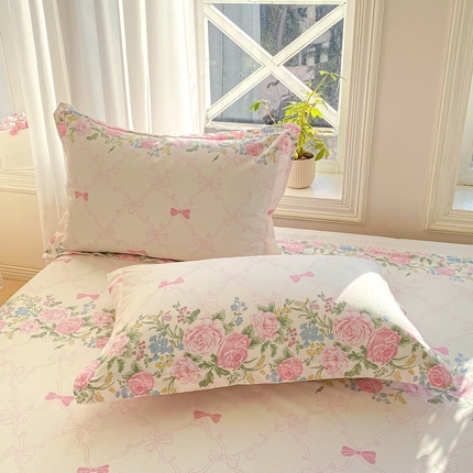 91家纺网 家纺一手货源 找家纺 （总）朵安 2025新款全棉斜纹喷气12868系列单品枕套