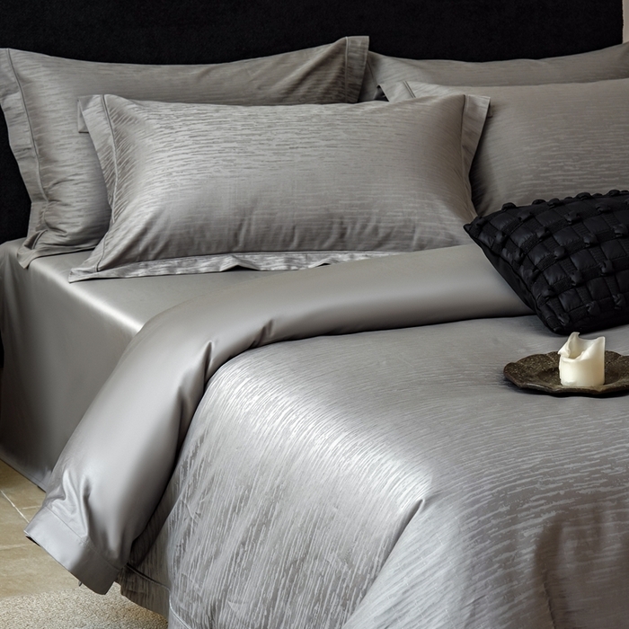 91家纺网 家纺一手货源 找家纺 （总）云胡 2025新款高精密色织小提花四件套-晨梦