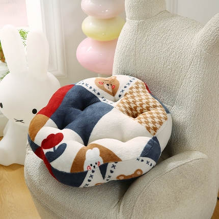 91家纺网 家纺一手货源 找家纺 （总）永光家居 2025新款卡通学生办公室加厚坐垫椅垫【YG2567】